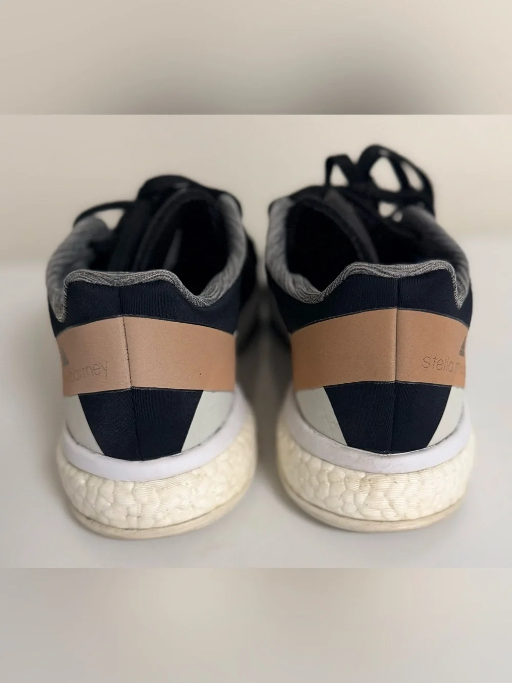 Adidas Barricade Boost x Stella McCartney  Black Pink sneakers Tennis Shoes 6